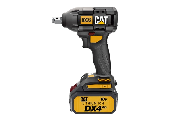 מפתח רטיטה DX72 CAT 2X4.0AH BL 18V 350Nm D1/2